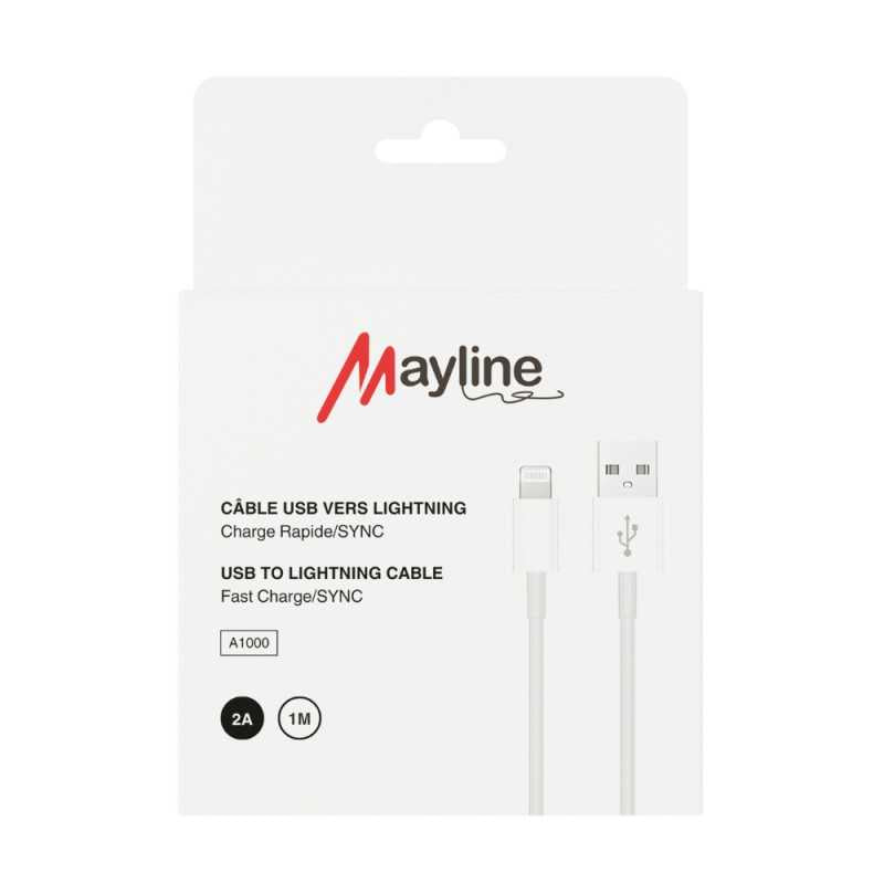 Câble USB vers Lightning 20W -1M